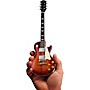 Open-Box Hal Leonard Gibson 1959 Les Paul Standard Cherry Sunburst Officially Licensed Miniature Guitar Replica Condition 1 - Mint