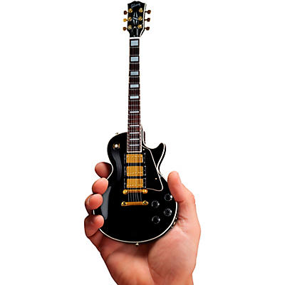 Axe Heaven Gibson Les Paul Custom Ebony Officially Licensed Miniature Guitar Replica