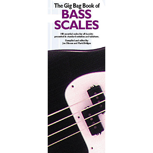 Music Sales Gig Bag Book of Bass Scales