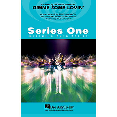 Hal Leonard Gimme Some Lovin' Marching Band Level 2 Arranged by Paul Lavender