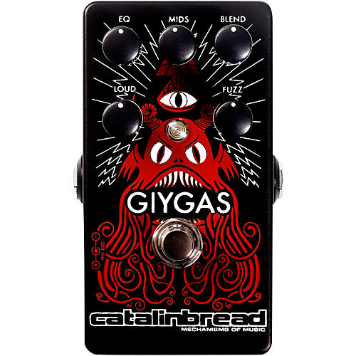 Catalinbread Giygas Fuzz Effects Pedal Condition 1 - Mint Flat Black