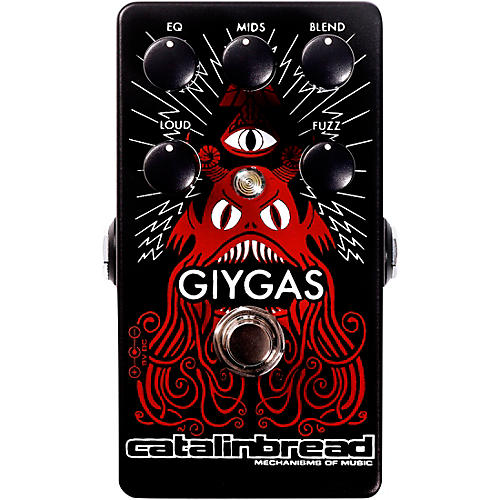 Catalinbread Giygas Fuzz Effects Pedal Condition 2 - Blemished Flat Black 197881332532