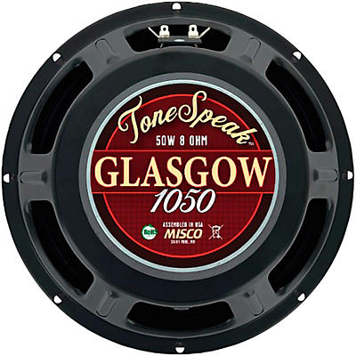 ToneSpeak Glasgow 1050 10" 50W Guitar Speaker