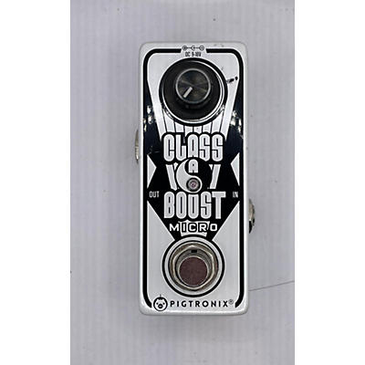 Pigtronix Glass A Boost Micro Effect Pedal