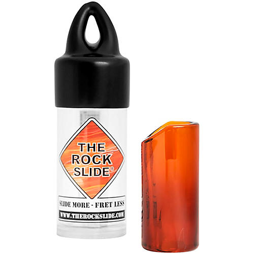 The Rock Slide Glass Slide Amber Medium