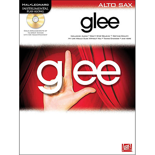 Glee For Alto Sax - Instrumental Play-Along Book/CD