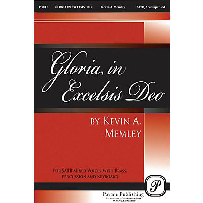 PAVANE Gloria in Excelsis Deo Score Composed by Kevin Memley