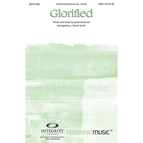 Glorified CD ACCOMP by Jared Anderson Arranged by J. Daniel Smith