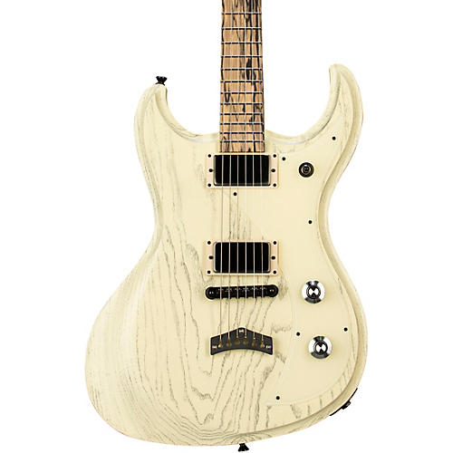 Dunable Guitars Gnarwhal Sandblast Electric Guitar - White