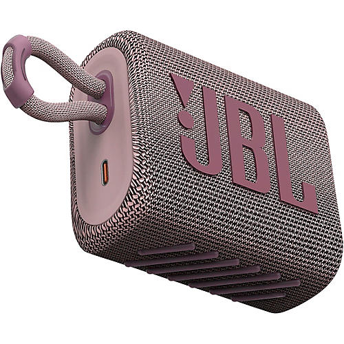 JBL Go 3 Portable Speaker With Bluetooth Pink