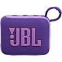 JBL Go 4 Portable Speaker with Bluetooth, build-in battery, waterproof and dustproof feature Purple