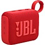 JBL Go 4 Portable Speaker with Bluetooth, build-in battery, waterproof and dustproof feature Red