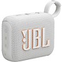 JBL Go 4 Portable Speaker with Bluetooth, build-in battery, waterproof and dustproof feature White