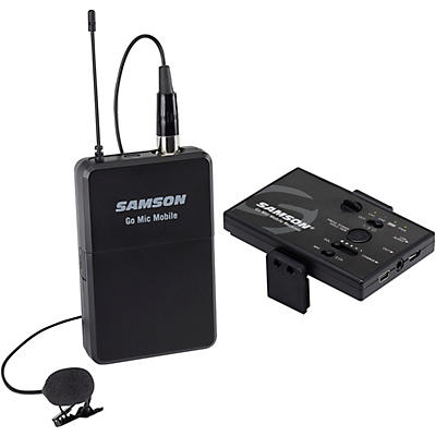 Samson Go Mic Mobile Digital Lavalier Wireless Sysytem LM8 Microphone 2.406-2.478GHz