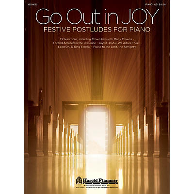 Shawnee Press Go Out in Joy - Festive Postludes for Piano