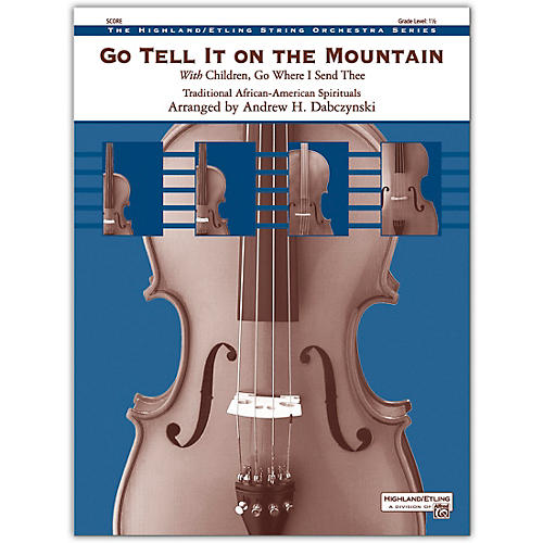 Alfred Go Tell It on the Mountain Conductor Score 1.5