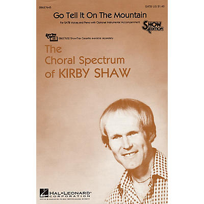Hal Leonard Go Tell It on the Mountain SATB arranged by Kirby Shaw
