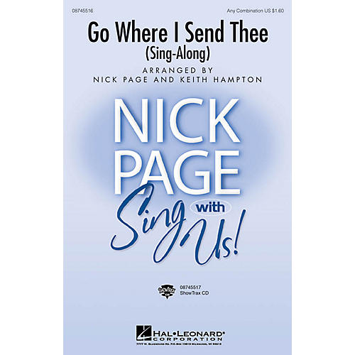 Hal Leonard Go Where I Send Thee (Sing-along) Any Combination arranged by Nick Page