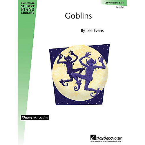 Goblins Piano Library Series by Lee Evans (Level Early Inter)