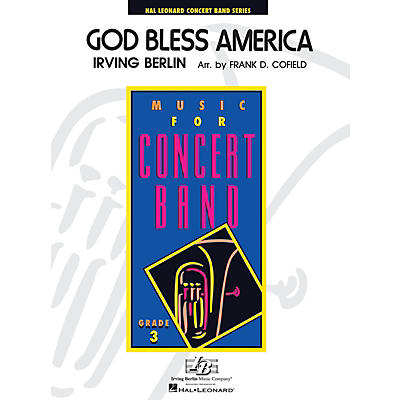 Hal Leonard God Bless America - Young Concert Band Level 3 arranged by Frank Cofield