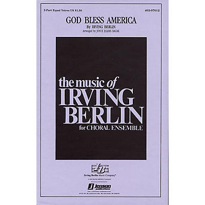 Hal Leonard God Bless America® 2-Part arranged by Paul Jennings