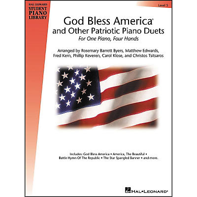 Hal Leonard God Bless America And Other Patriotic Piano Duets Level 5 Hal Leonard Student Piano Library