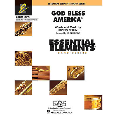 Hal Leonard God Bless America Concert Band Level 1 Arranged by John Higgins