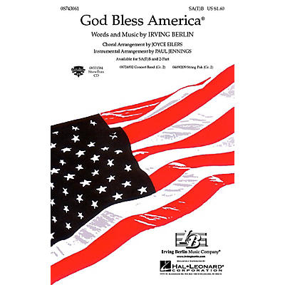 Hal Leonard God Bless America® SA(T)B arranged by Paul Jennings