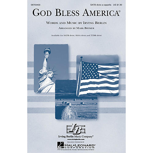 Hal Leonard God Bless America® SSAA Div A Cappella Arranged by Mark Brymer