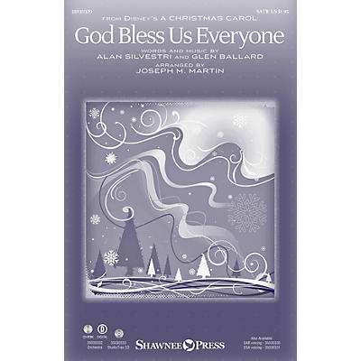 Shawnee Press God Bless Us Everyone SAB by Andrea Bocelli Arranged by Joseph M. Martin