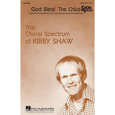 Hal Leonard God Bless the Child SATB arranged by Kirby Shaw