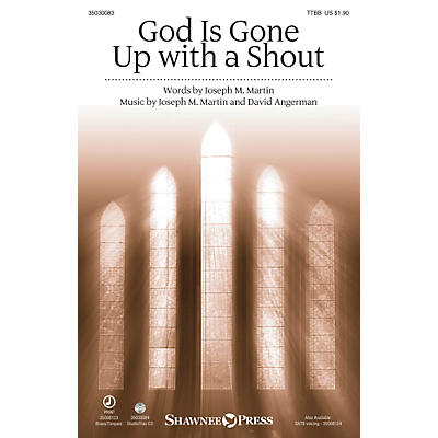 Shawnee Press God Is Gone Up with a Shout Studiotrax CD Composed by David Angerman