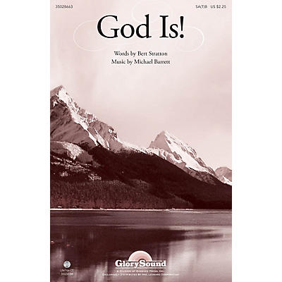 Shawnee Press God Is! SA(T)B composed by Michael Barrett