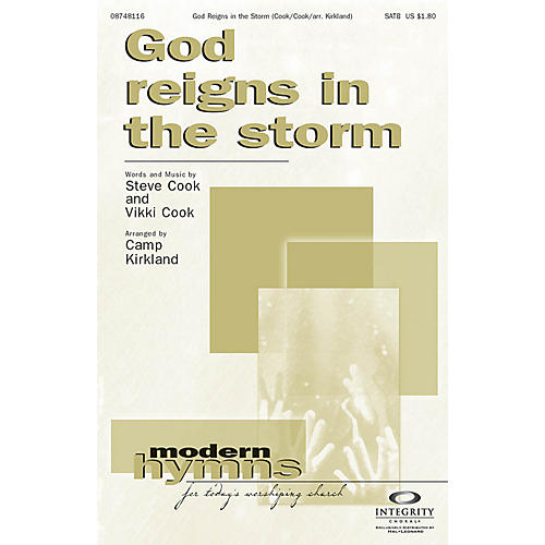 God Reigns in the Storm SPLIT TRAX Arranged by Camp Kirkland