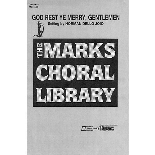 Hal Leonard God Rest Ye, Merry Gentlemen (SATB, piano 4 hands) SATB
