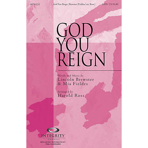 God You Reign ORCHESTRA ACCOMPANIMENT by Lincoln Brewster Arranged by Harold Ross