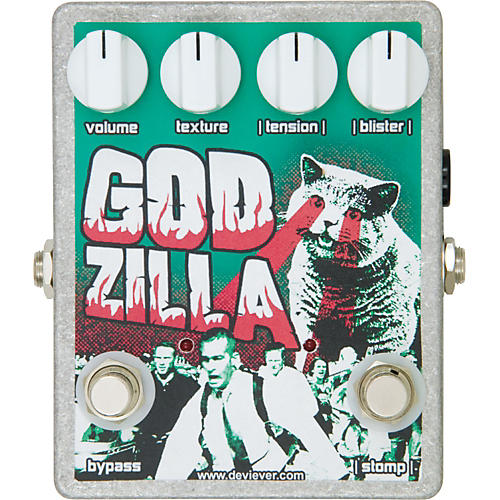 God Zilla Fuzz Guitar Effects Pedal