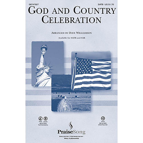 God and Country Celebration (Medley) IPAKO Arranged by Dave Williamson