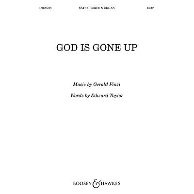 Boosey and Hawkes God is gone up (SATB divisi with Organ) SATB Divisi composed by Gerald Finzi