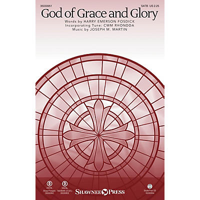 Shawnee Press God of Grace and Glory SATB/CONGREGATION composed by Joseph M. Martin