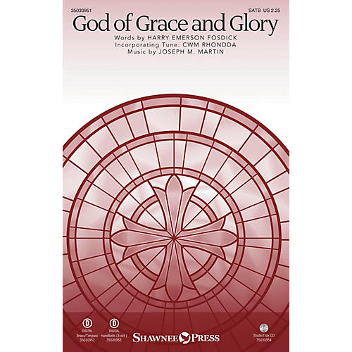 Shawnee Press God of Grace and Glory Studiotrax CD Composed by Joseph M. Martin