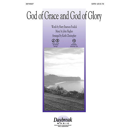 God of Grace and God of Glory CHOIRTRAX CD Arranged by Keith Christopher