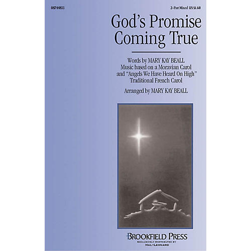 Hal Leonard God's Promise Coming True 2-Part composed by Mary Kay Beall