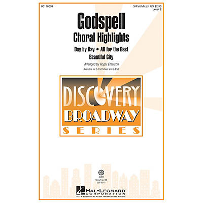 Hal Leonard Godspell 3-Part Mixed arranged by Roger Emerson