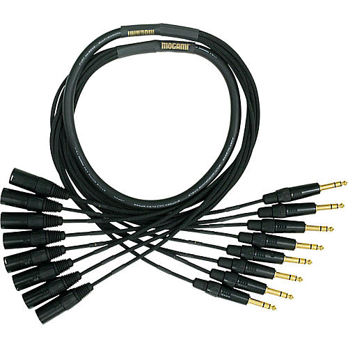 5 Feet Mogami Gold 8-Channel DB25-XLR Male Snake Cable 