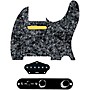 920d Custom Gold Foil Loaded Pickguard for Tele With T3W-B Control Plate Black Pearl