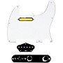 920d Custom Gold Foil Loaded Pickguard for Tele With T3W-B Control Plate White
