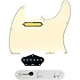 920d Custom Gold Foil Loaded Pickguard for Tele With T3W-C Control Plate Aged White