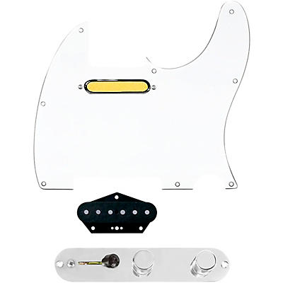 920d Custom Gold Foil Loaded Pickguard for Tele With T3W-C Control Plate
