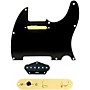 920d Custom Gold Foil Loaded Pickguard for Tele With T3W-G Control Plate Black
